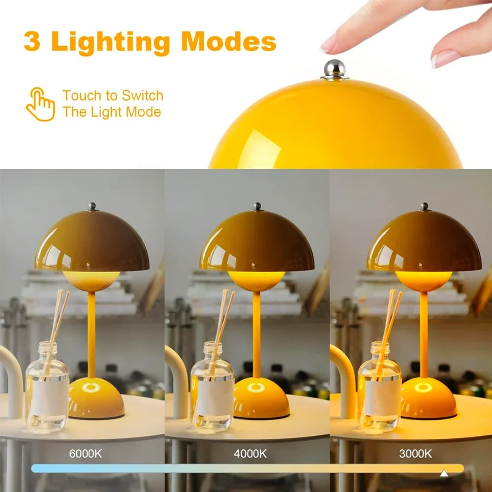 Decora™ Elegant Rechargeable Table Lamp